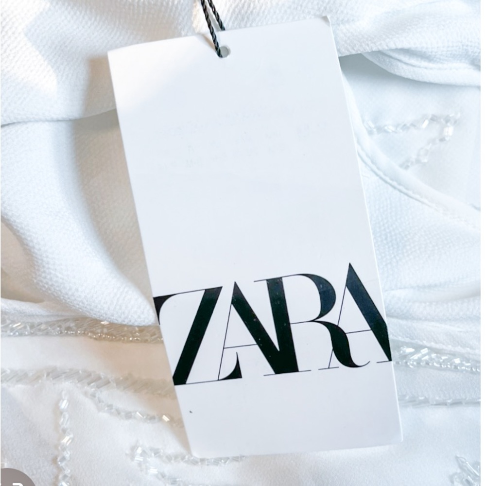 Zara Embroidered Beaded Tunic Dress - Picture 14 of 16